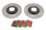 EBC Uprated Front Brake Disc and Pad Set - GT6 and Vitesse - RG1059UR